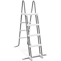 Los mejores  - Escalera de seguridad Intex 28073 (4 peldaños) para paredes de 122 cm de altura